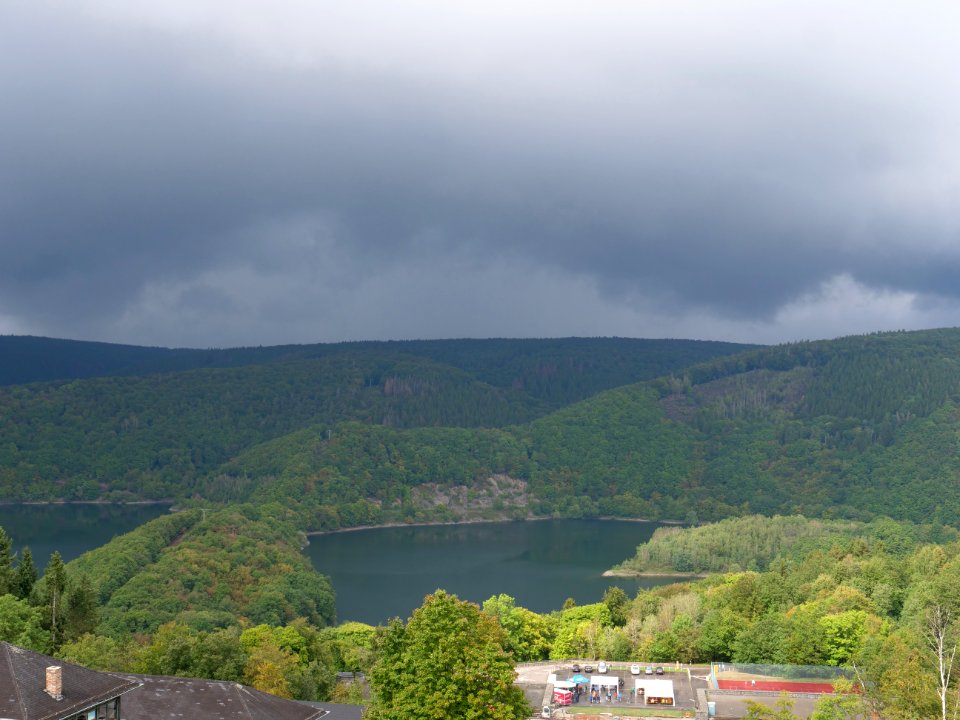 Urftsee from Vogelsang in September 2019 18