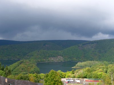 Urftsee from Vogelsang in September 2019 18