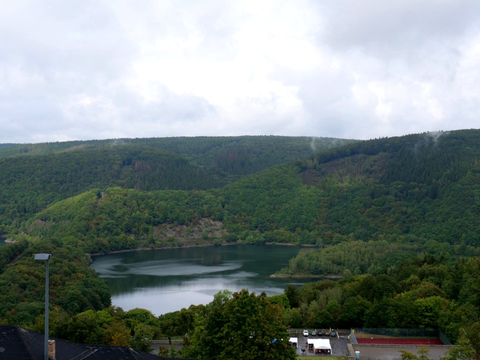 Urftsee from Vogelsang in September 2019 15