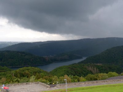 Urftsee from Vogelsang in September 2019 23