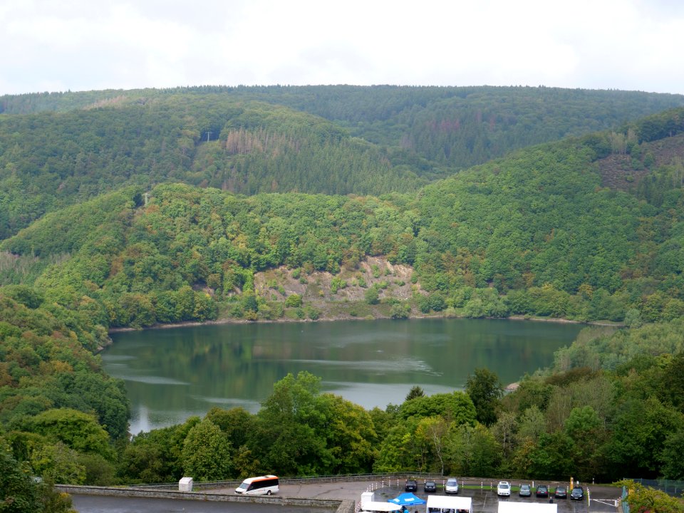 Urftsee from Vogelsang in September 2019 08