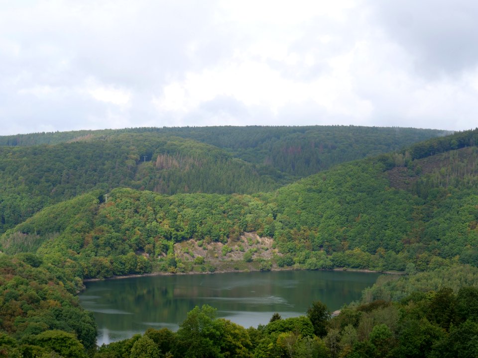 Urftsee from Vogelsang in September 2019 13