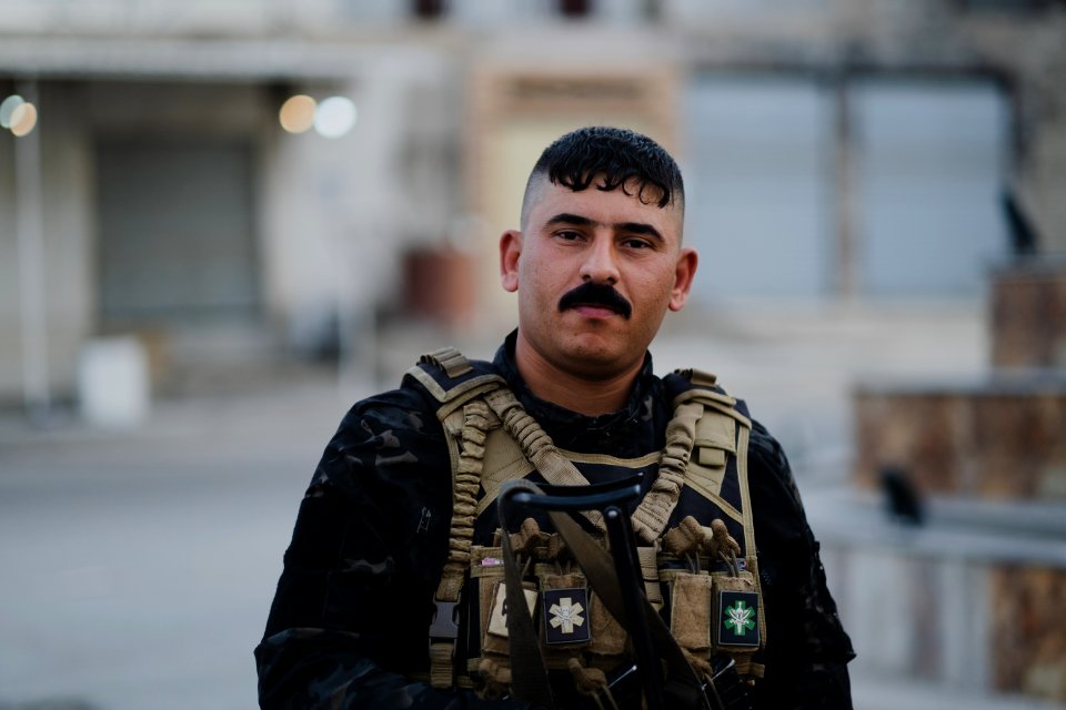Views of Iraqi Army stations around Mosul in 2019 during summer 09