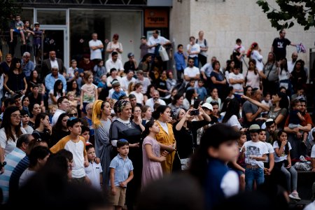 Views along Jaffa street in October of 2019 during the Sukkot holiday 18