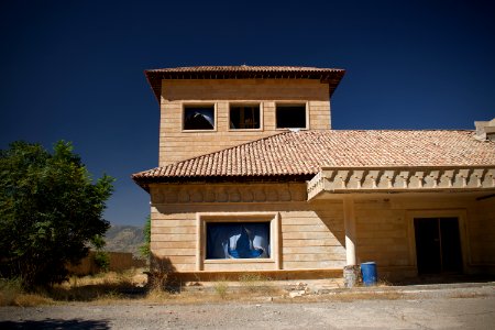 Views of Iraqi king Faisal's villa in Sirsing, later used by Saddam Hussein and then as a hospital 07