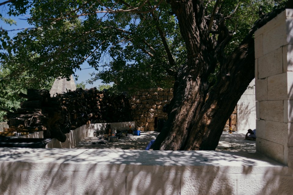 Views around Lalish and of Ezidi pilgrims and worshippers there 10