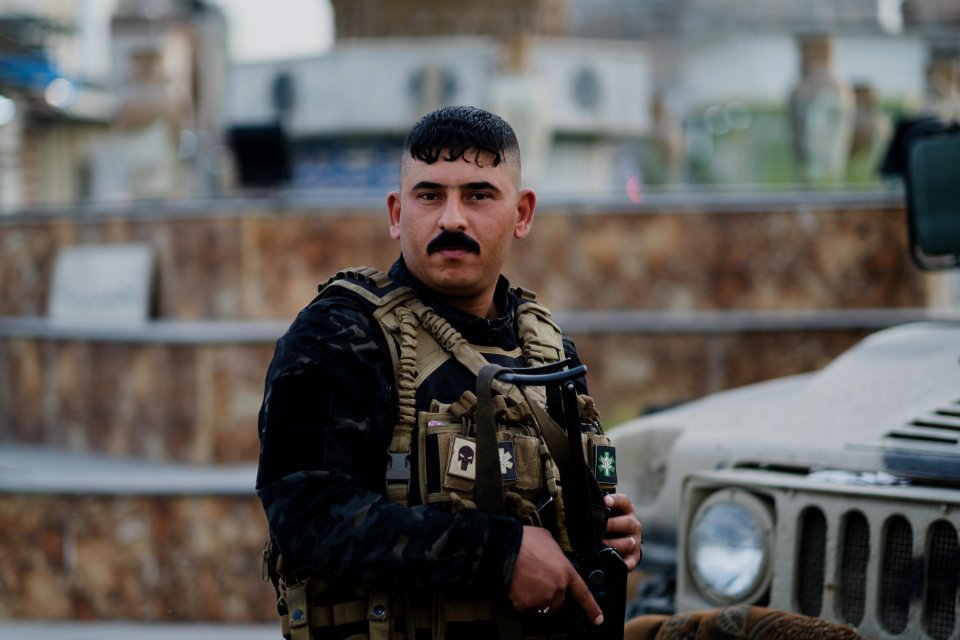 Views of Iraqi Army stations around Mosul in 2019 during summer 12