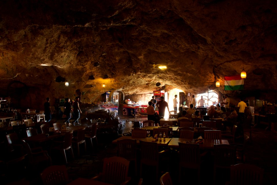 Views around the cafe at Inishke Cave near Sirsing in Duhok Governorate 01