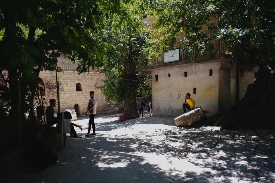 Views around Lalish and of Ezidi pilgrims and worshippers there 02