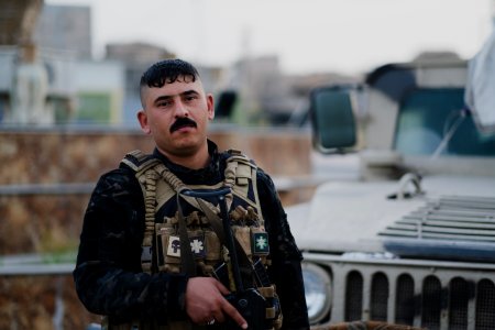 Views of Iraqi Army stations around Mosul in 2019 during summer 14