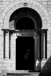 Views in October of 2019 of the Church of Our Lady of Sorrows, an Armenian Catholic Church in the Old City of Jerusalem 14