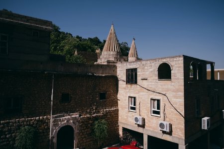 Views around Lalish and of Ezidi pilgrims and worshippers there 17