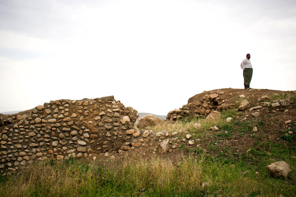Views around the Christian villages of the Nineveh Plains at the base of the Monastery of Saint Matthew 07