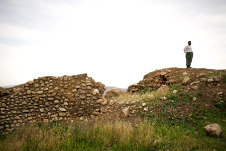 Views around the Christian villages of the Nineveh Plains at the base of the Monastery of Saint Matthew 07