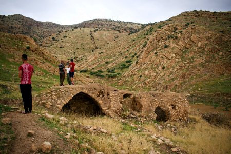 Views around the Christian villages of the Nineveh Plains at the base of the Monastery of Saint Matthew 03