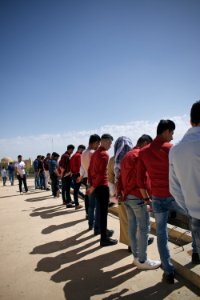 Views around the Chaldean Catholic town of alQosh during the 2018 festival and parade for Palm Sunday 15