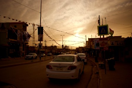 Views around the bazaar in Bardarash in Duhok Governorate 01