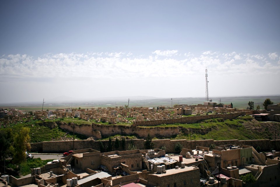 Views around the Chaldean Catholic town of alQosh 01