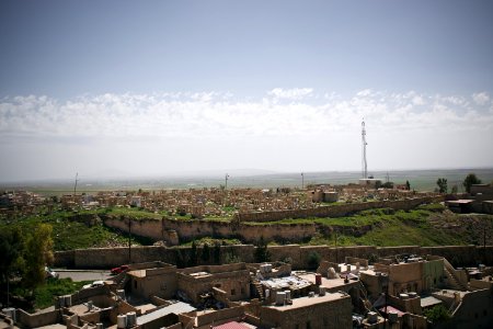 Views around the Chaldean Catholic town of alQosh 01