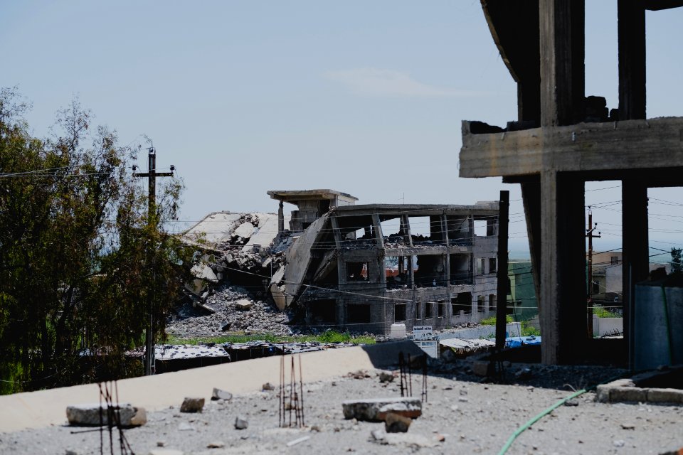 Views around the city center during April of 2019 in Shingal city 04