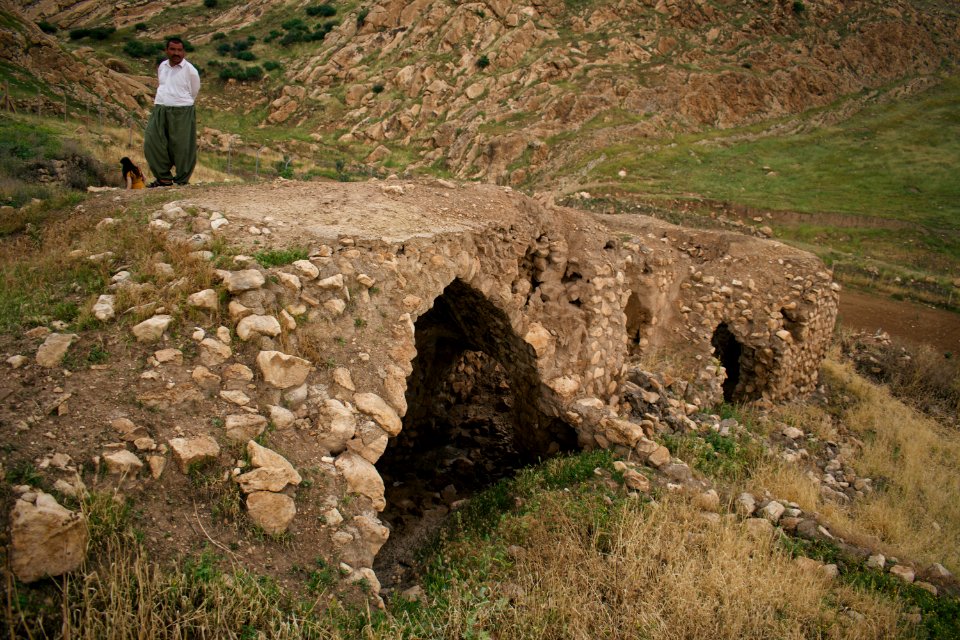 Views around the Christian villages of the Nineveh Plains at the base of the Monastery of Saint Matthew 05