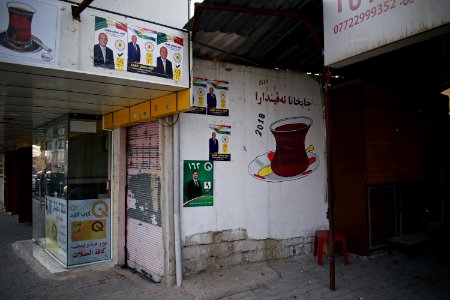 Views around the bazaar in Bardarash in Duhok Governorate 03
