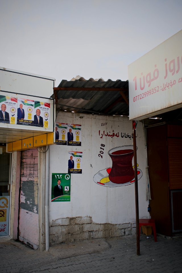 Views around the bazaar in Bardarash in Duhok Governorate 04
