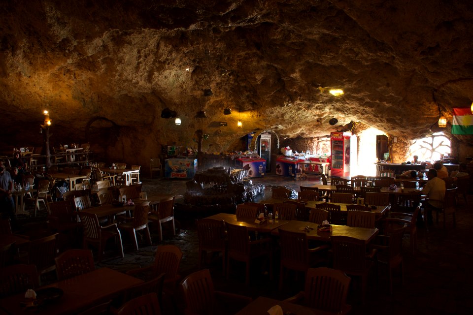 Views around the cafe at Inishke Cave near Sirsing in Duhok Governorate 06