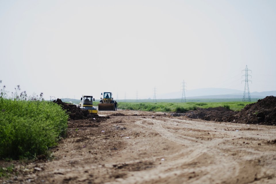Views of a drive in April of 2019 through Mosul 29
