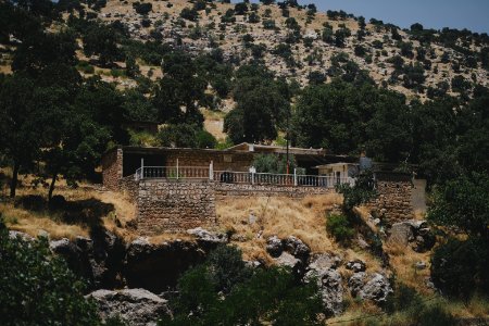 Views of Lalish in summer of 2019, including pilgrims and worshippers 43