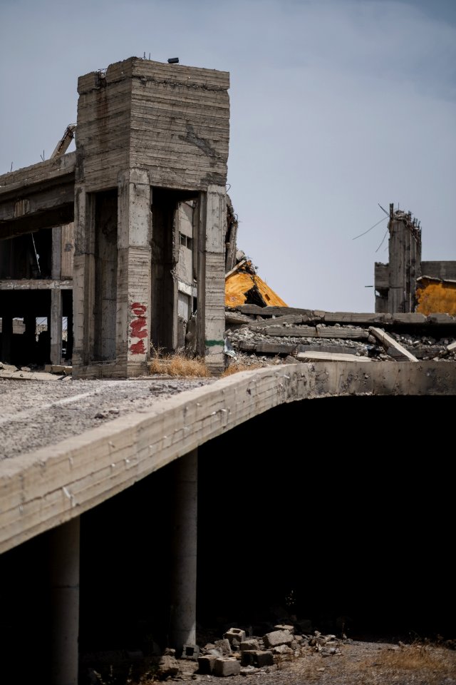 Views of Mosul in summer of 2019 after war with the Islamic State 02