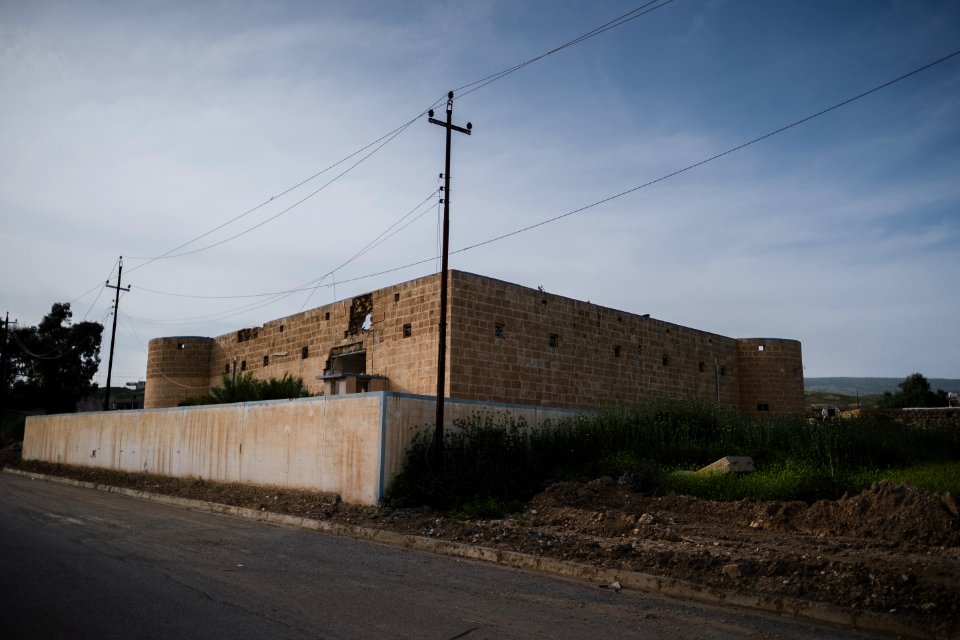 Views of a Baathi fortress in April of 2019 around the downtown of Shingal 14