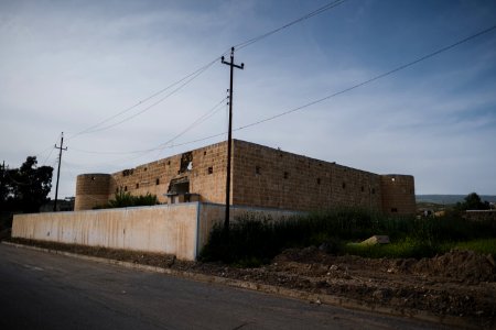 Views of a Baathi fortress in April of 2019 around the downtown of Shingal 14