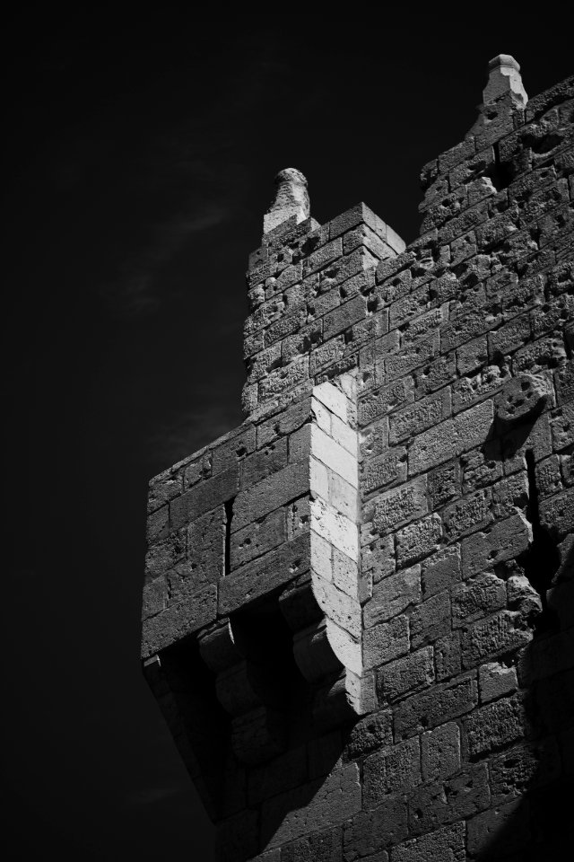 Views in October of 2019 at the Damascus Gate of the Old City of Jerusalem 07