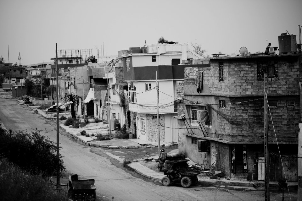 Views of a drive in April of 2019 through Mosul 28