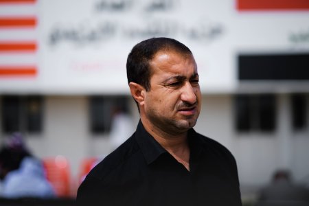 Views of a Ezidi gathering at the office of the Ezidi Progress Party's office in Shingal 43