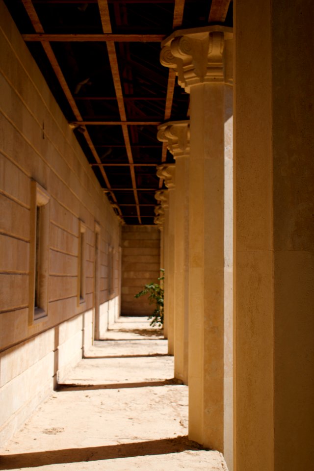 Views of Iraqi king Faisal's villa in Sirsing, later used by Saddam Hussein and then as a hospital 20