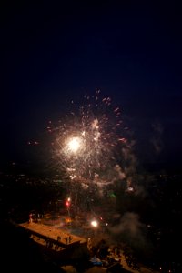 Views of fireworks for the Nawroz festival in 2018 in Akre 15