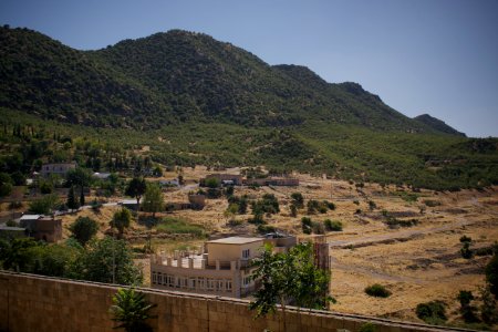Views of Iraqi king Faisal's villa in Sirsing, later used by Saddam Hussein and then as a hospital 22