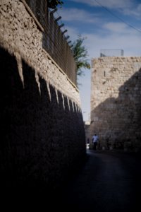 Views in October of 2019 going toward the Jewish quarter in the Old City of Jerusalem 21