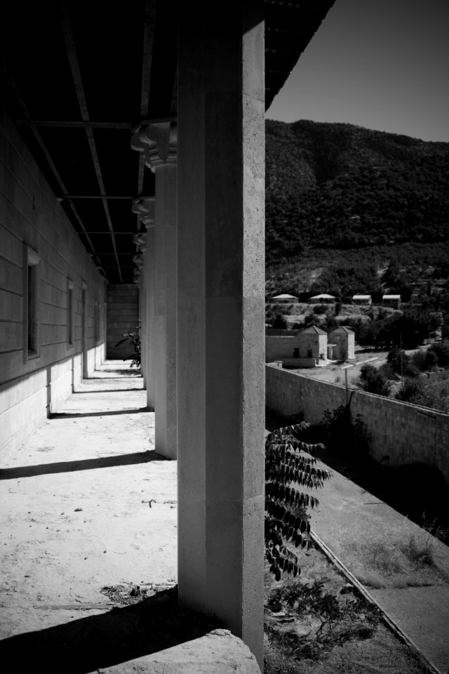 Views of Iraqi king Faisal's villa in Sirsing, later used by Saddam Hussein and then as a hospital 19