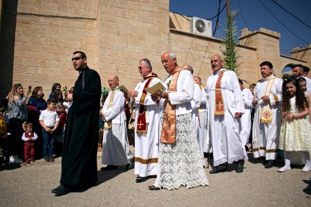 Views of Palm Sunday festivities in 2018 in alQosh 22