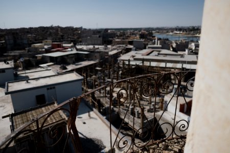 Views of Pasha Mosque in the old city of Mosul in the summer of 2019, after war with the Islamic State 33