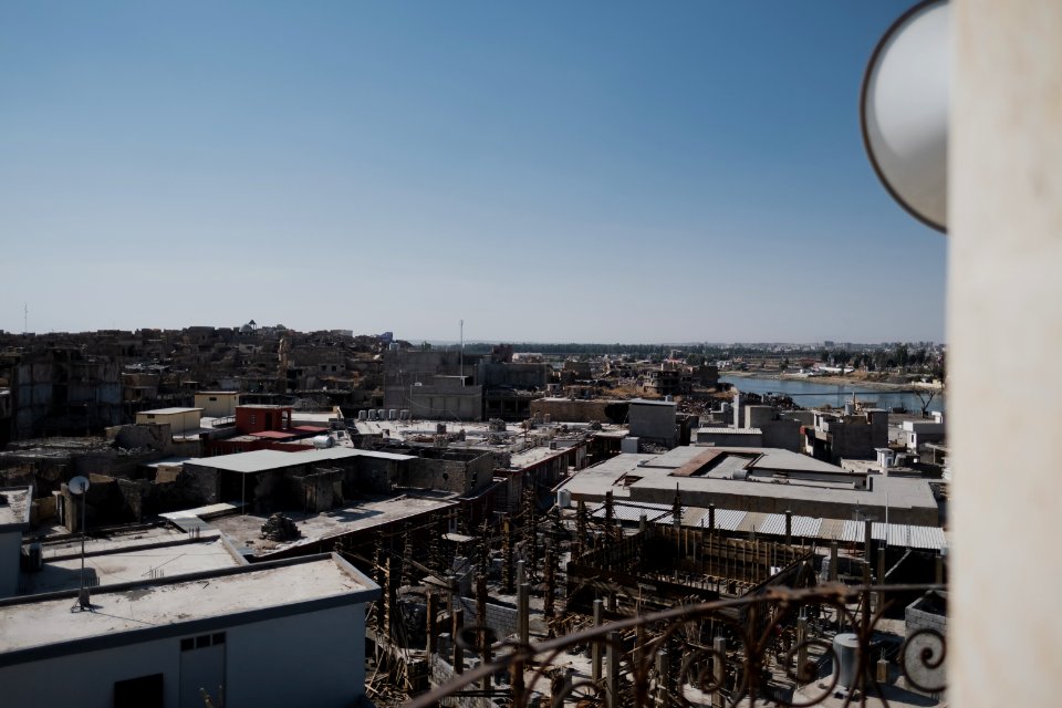 Views of Pasha Mosque in the old city of Mosul in the summer of 2019, after war with the Islamic State 34