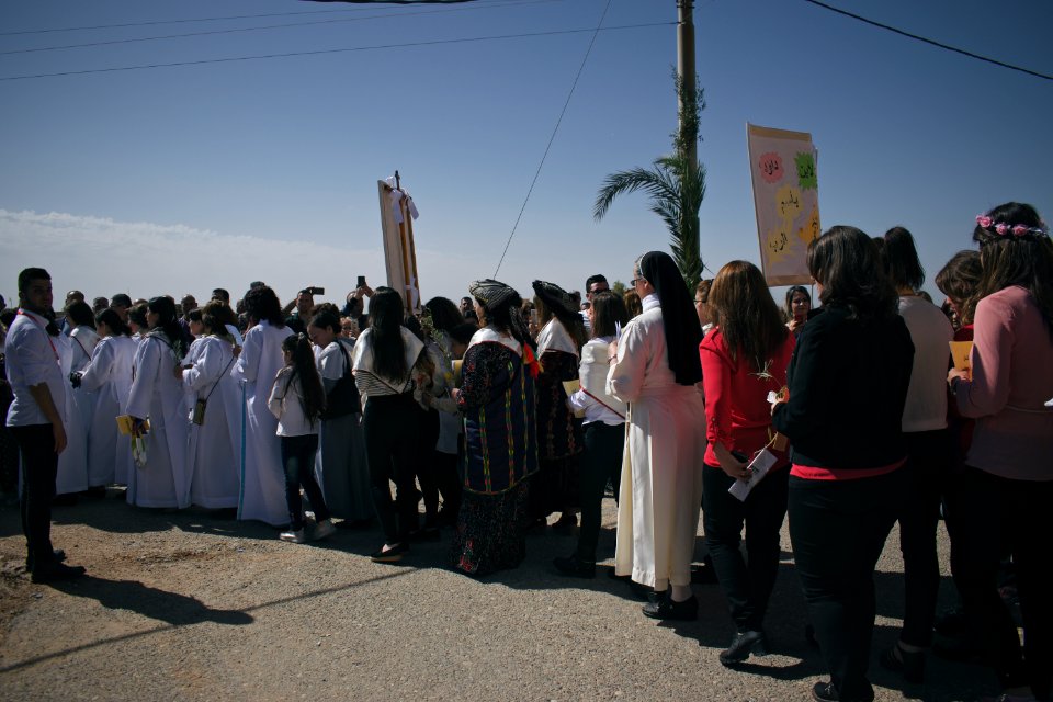 Views of Palm Sunday festivities in 2018 in alQosh 11