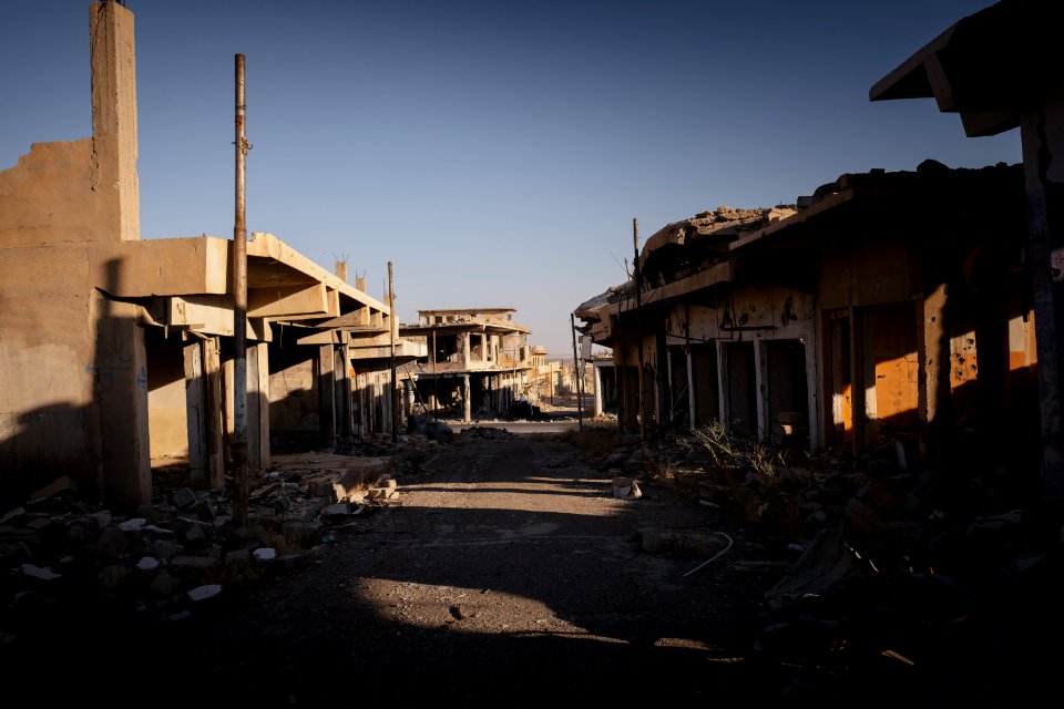Views around the city center of Shingal (Sinjar) in summer of 2019, following the war with the Islamic State 01