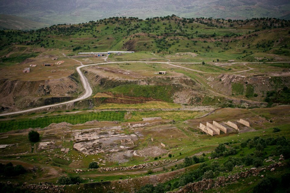 Views of nature, villages, and an abandoned resort project behind Bekhma Dam 10