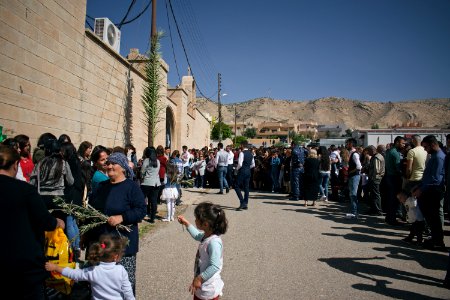 Views of Palm Sunday festivities in 2018 in alQosh 18