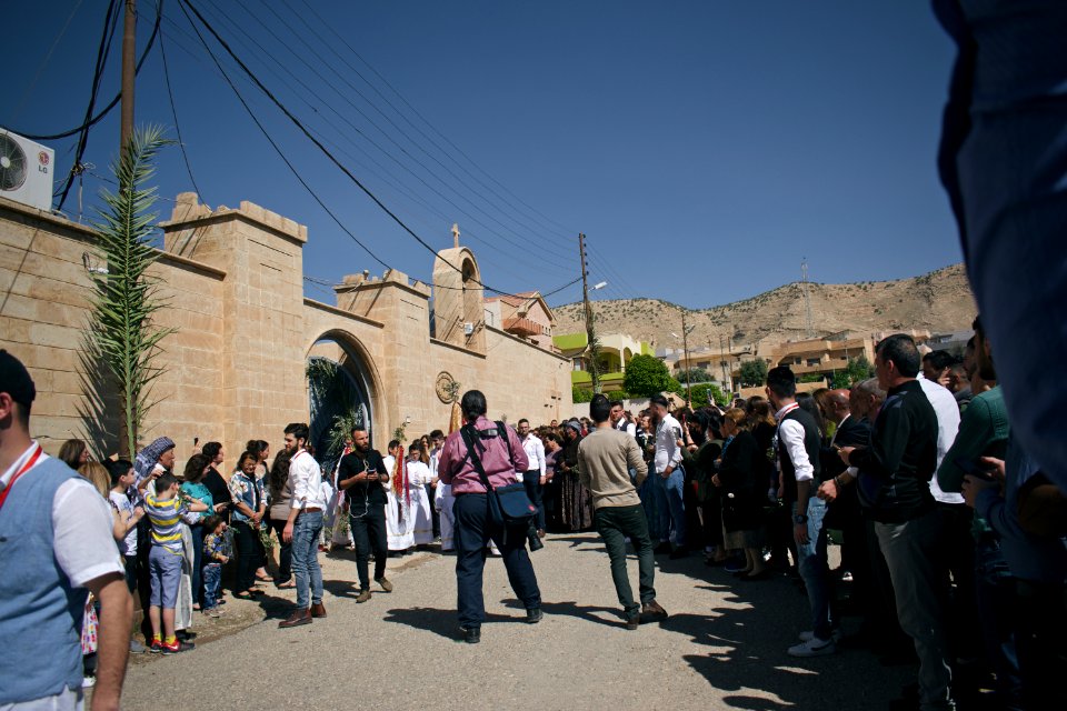 Views of Palm Sunday festivities in 2018 in alQosh 01