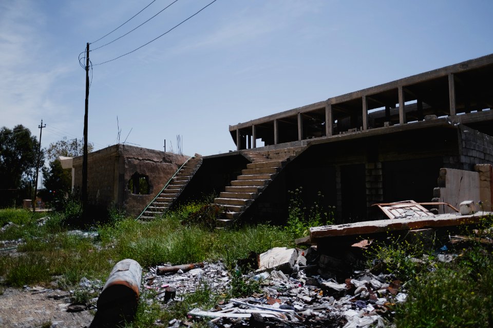 Views around the city center during April of 2019 in Shingal city 12
